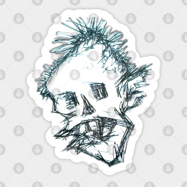 Zombie Doodle Sticker by Mishi